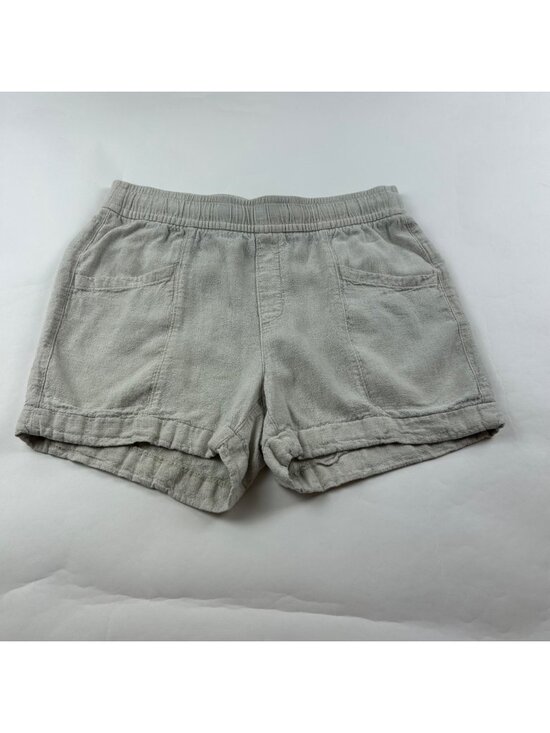 Old Navy Pants - Old Navy Flax Linen Blend HIgh Rise Pull On Shorts XS
